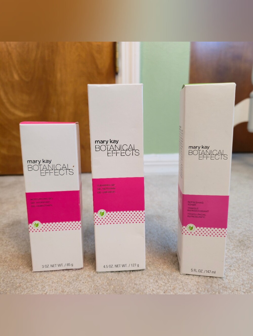 Mary Kay BOTANICAL EFFECTS Cleansing Gel Toner Moisturizing  DISCONTINUED